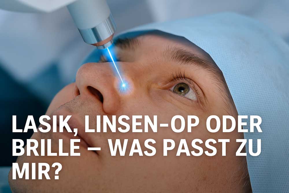 👁️ LASIK, Linsen-OP oder Brille – was passt zu mir?