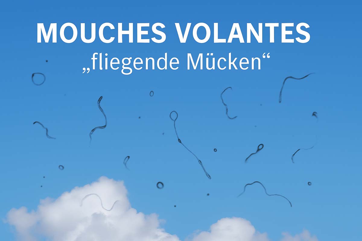 Mouches Volantes – Was tun gegen die „fliegenden Mücken“ im Auge?