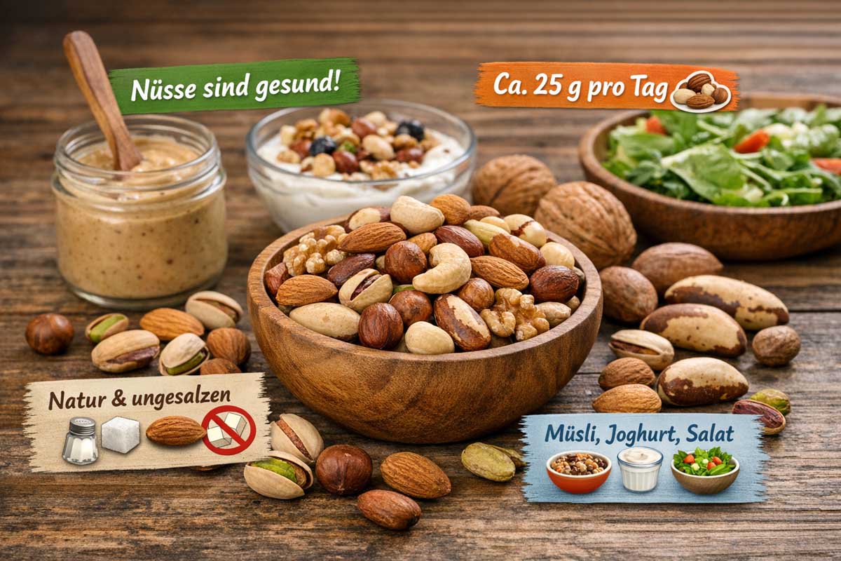Gesunde Nüsse: Welche sind am besten – und wie isst man sie richtig?