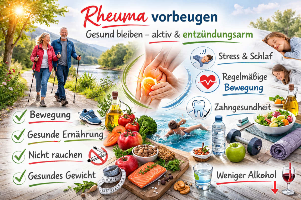 Wie bekommt man kein Rheuma? So senkst du das Risiko für entzündliches Rheuma